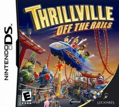 Thrillville - Off The Rails (USA) Game Cover